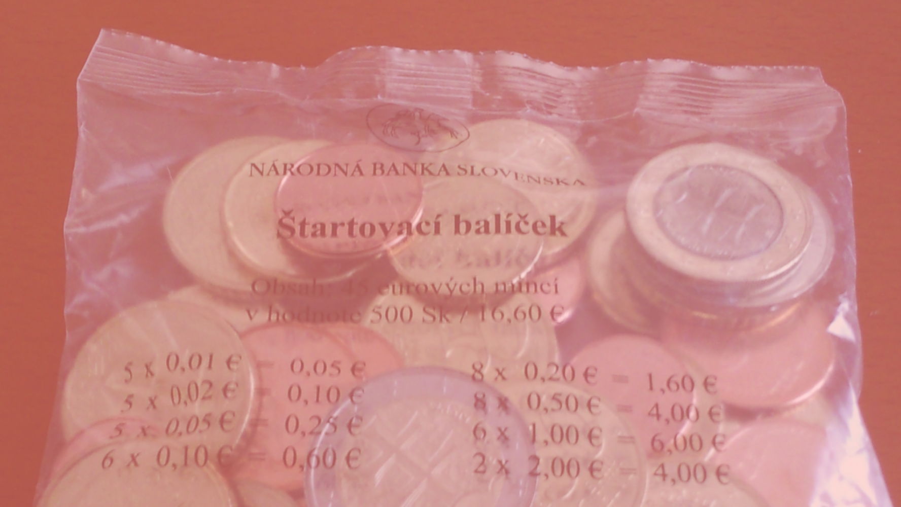 Episode title 'The Papers: Big Tech Lobbying' on a semi-transparent salmon-coloured background. A plastic bag with Euro coins and Slovak text on printed on it shines through. Vulnerable by Design logo in the top left.